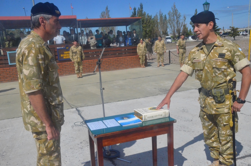 Asumió el nuevo Jefe del Regimiento de Infantería 8