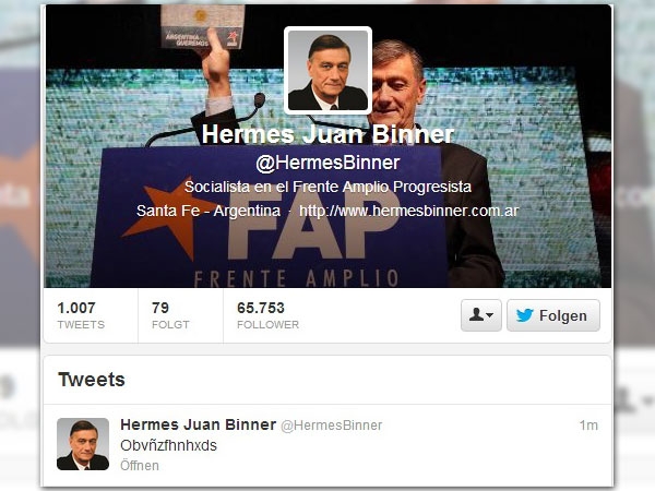 Binner reveló cómo escribió su tuit más famoso