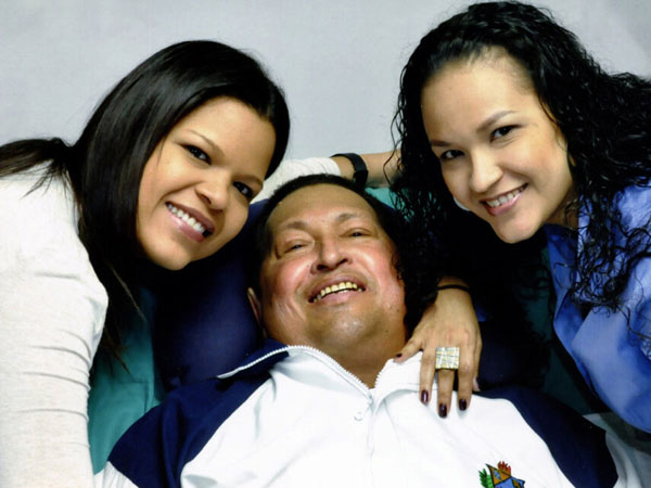 Difunden fotos de Chávez en Cuba