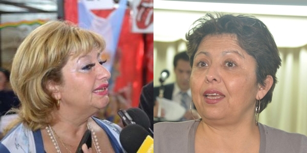 Fuerte cruce entre Viviana Navarro y Ana Llanos