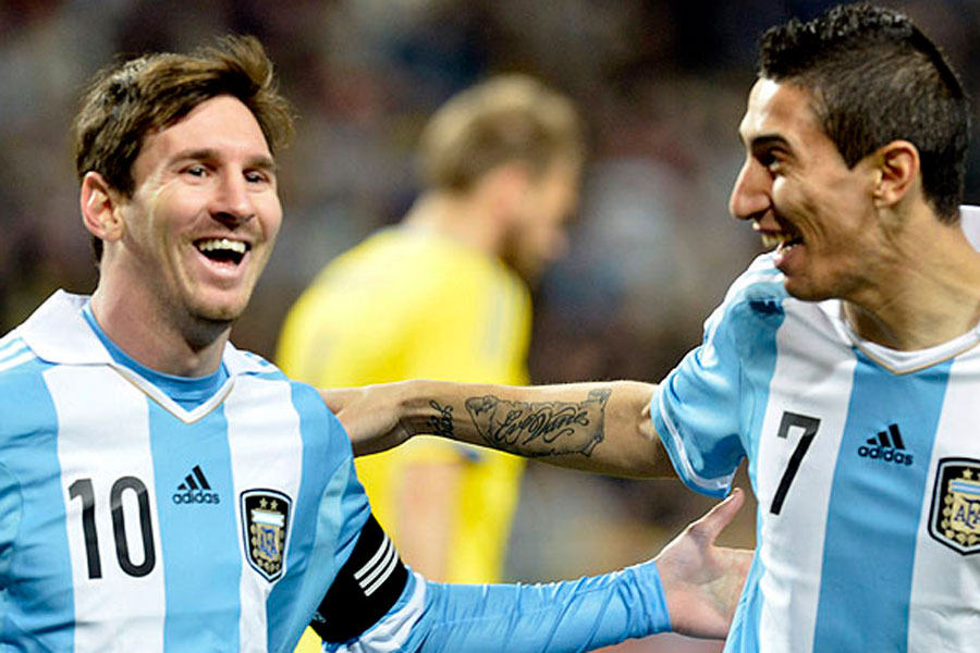 Argentina le ganó a Suecia 3 a 2