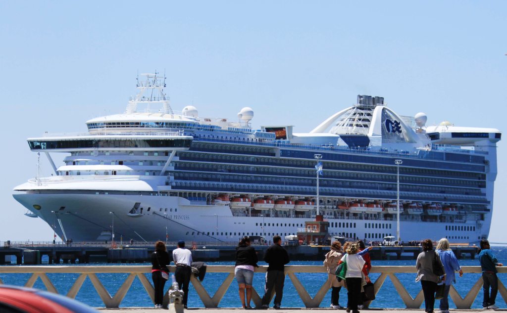 Llega el Star Princess y se superan los 25 mil cruceristas