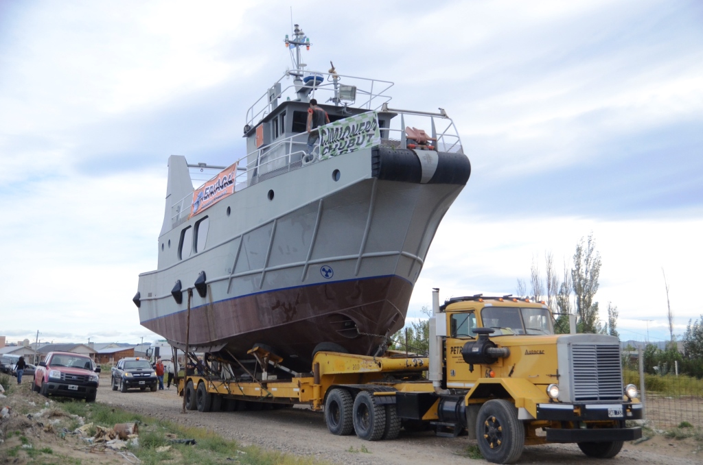 Importante operativo para trasladar el ‘Purincha’ a Caleta Córdova