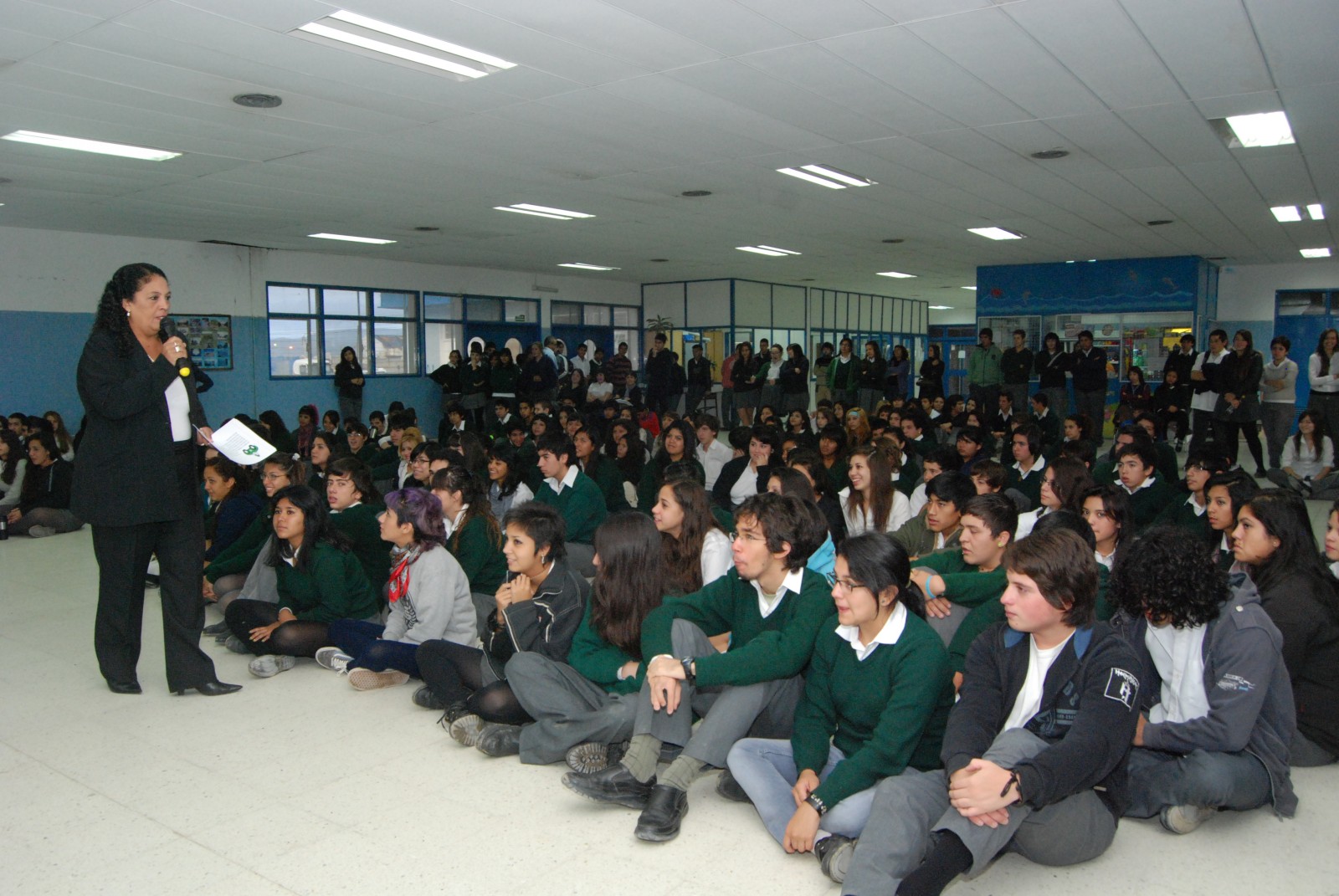 Brindan charlas para alumnos de Corredores Seguros
