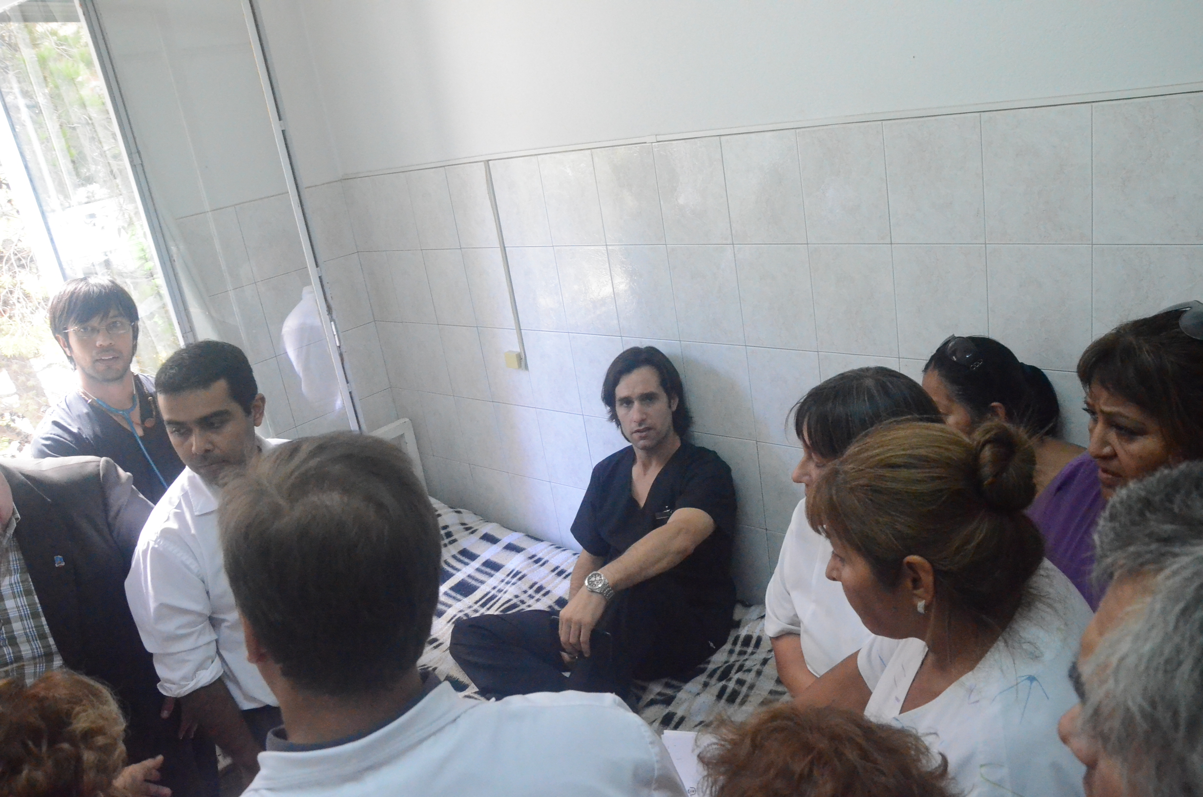 Alta tensión en el Hospital Regional