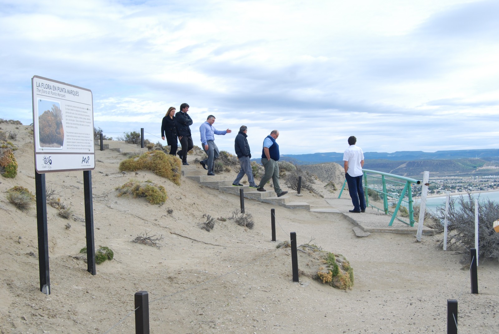 Nueva cartelería para el área protegida de Punta del Marqués