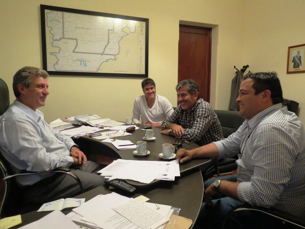 Ahora Taboada se reunió con Eliceche