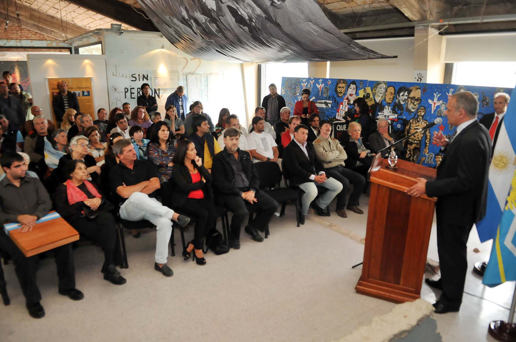 Buzzi llamó a retomar “los valores de la libertad y la justicia”