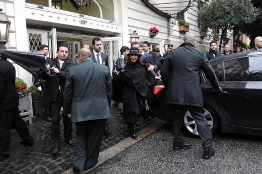 CFK almorzará con el Papa en la Casa Santa Marta