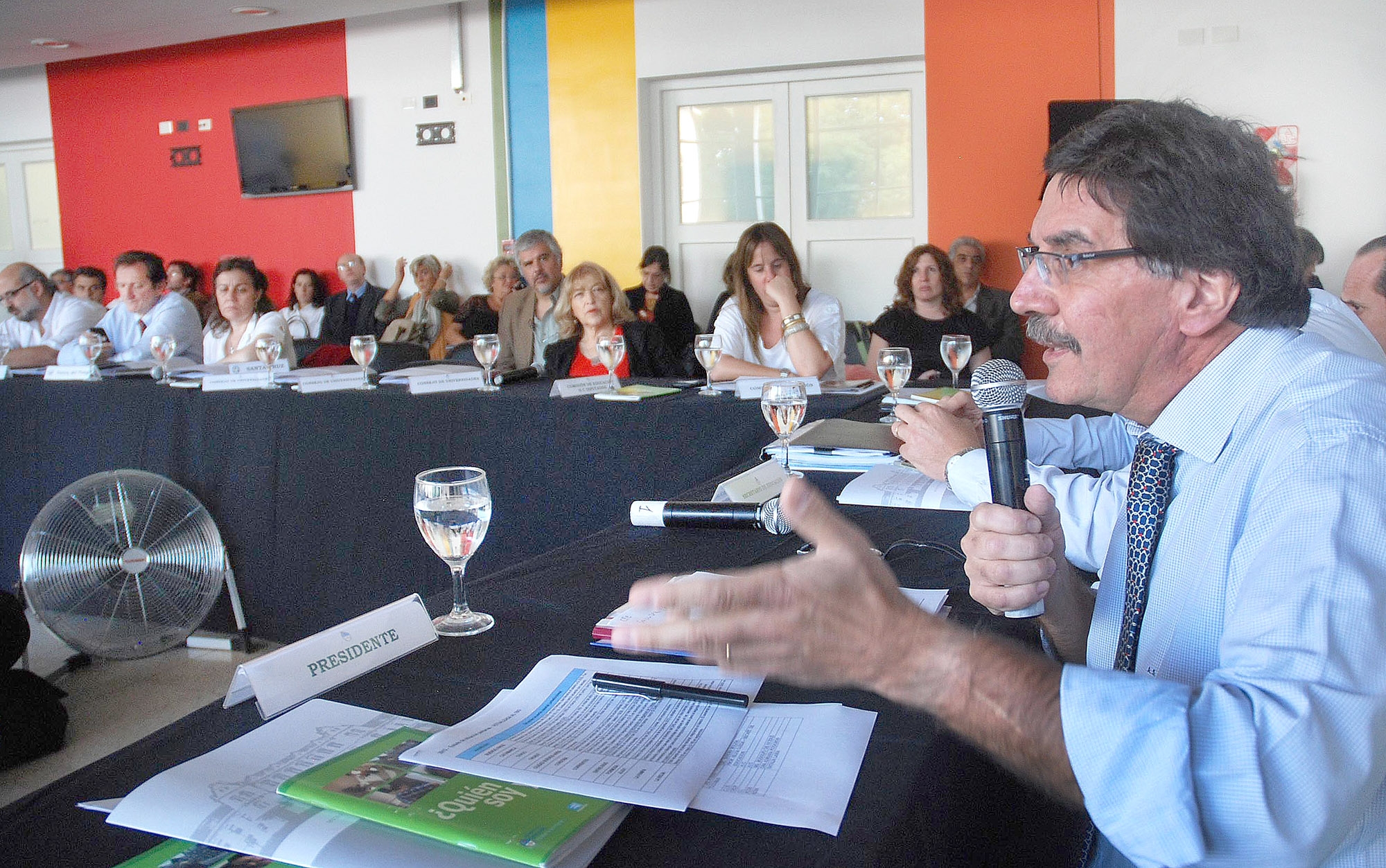 Zaffaroni fue al Seminario “Políticas de Evaluación Educativa en la Región”