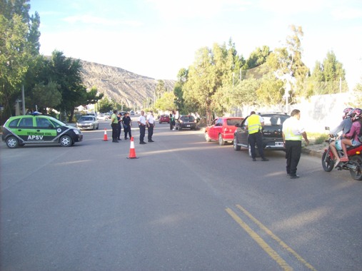 Seguridad vial: intensos operativos durante el fin de semana