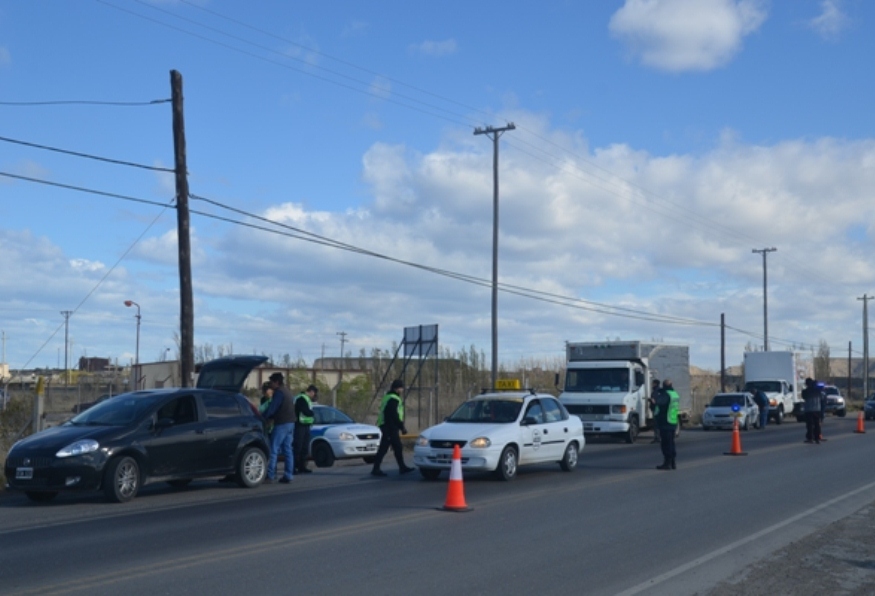 Habrá controles viales el fin de semana largo
