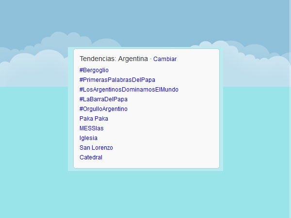 El Papa, «el tema» en las redes sociales