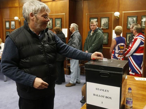 Se define hoy el referéndum en las Malvinas