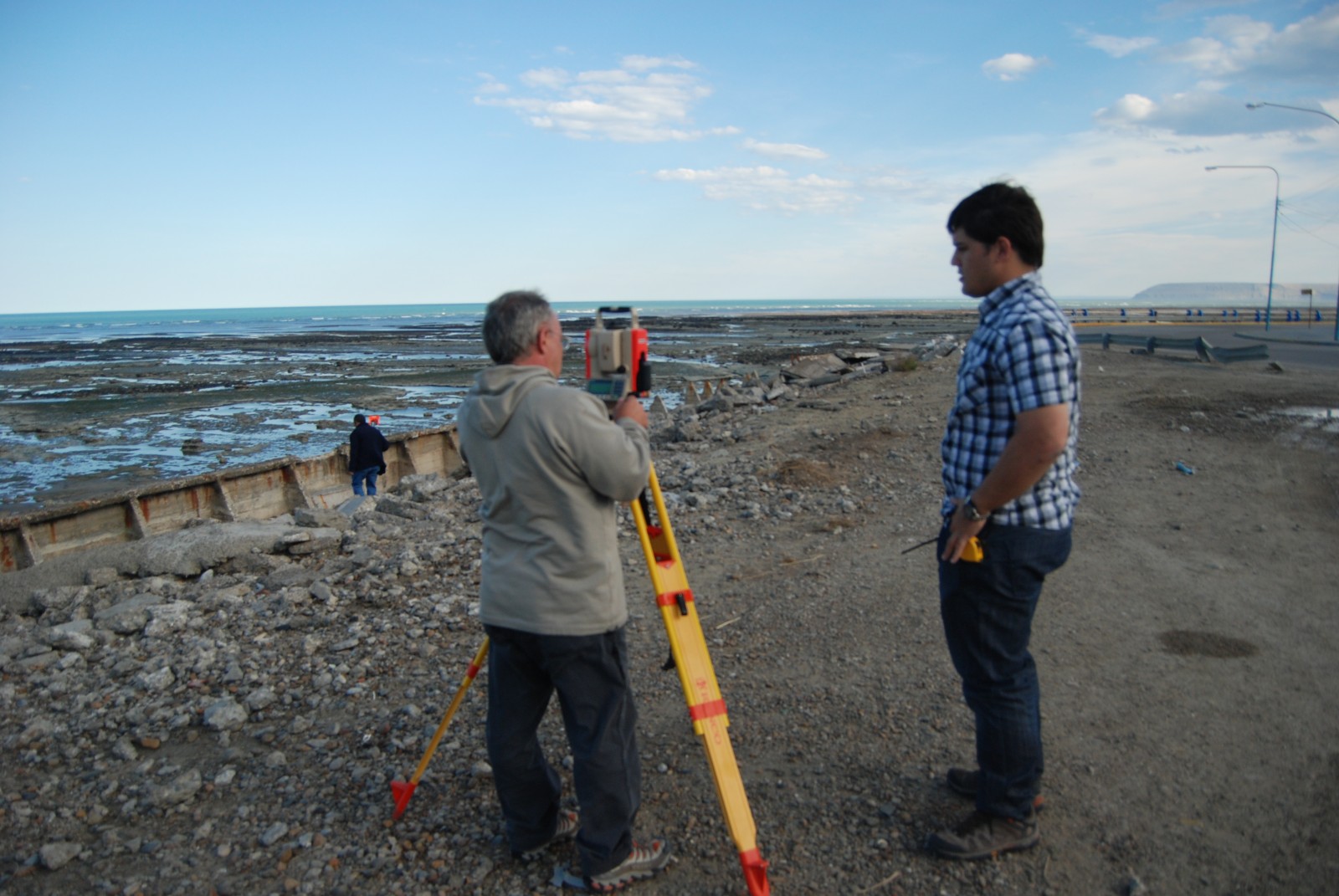 Avanzan las obras para la defensa costera