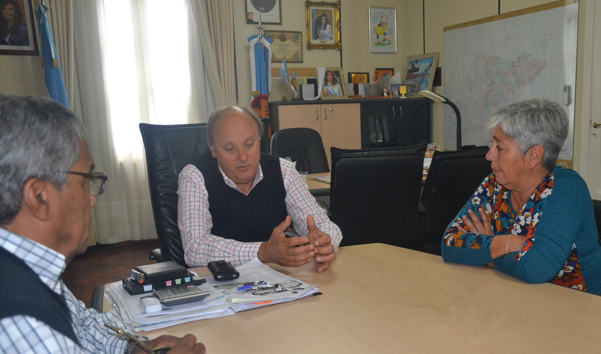 Di Pierro recibió a la diputada nacional Mónica Contreras