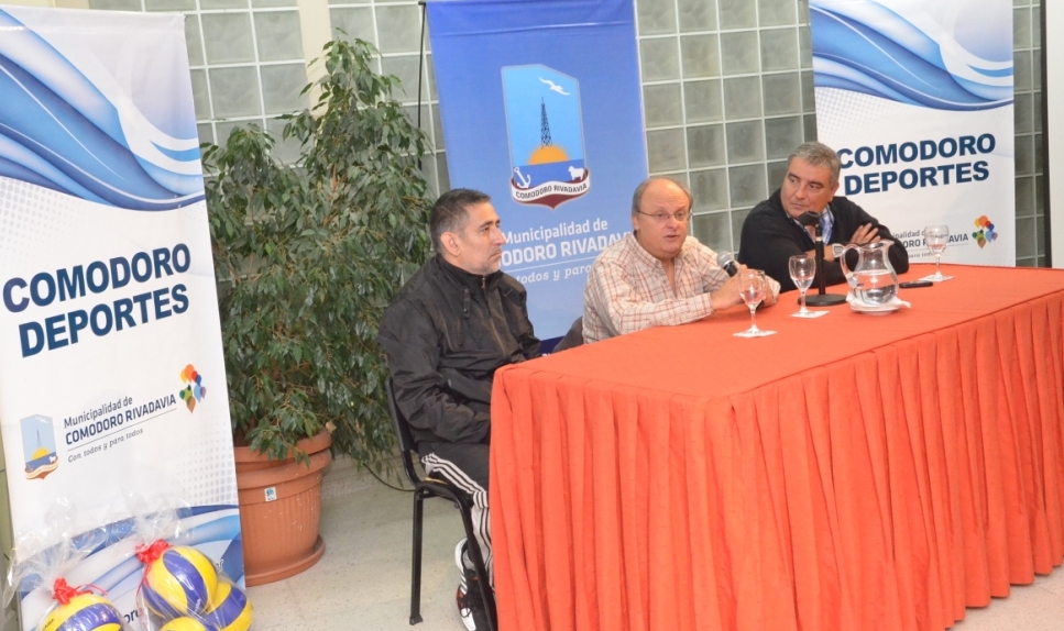 Presentaron los juegos Evita en el CEPTur