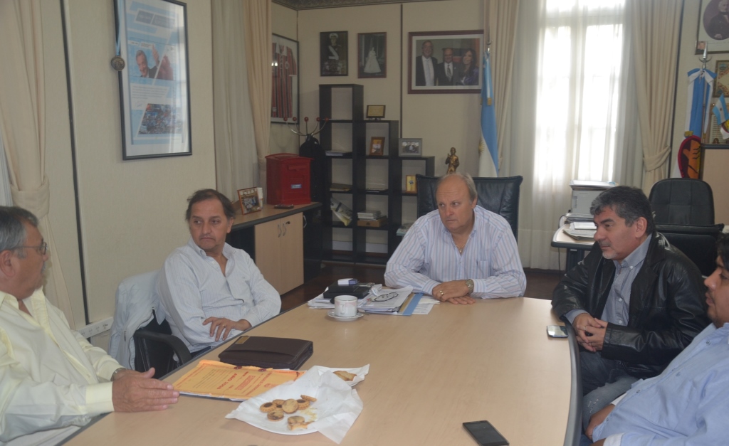 Di Pierro recibió a Taboada en el municipio