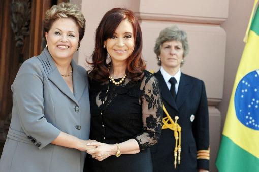 Cristina y Dilma analizan la relación bilateral