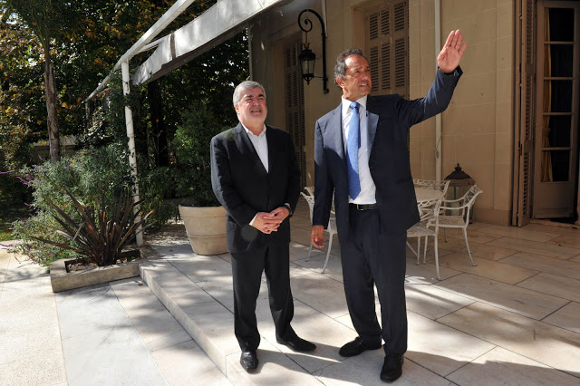 Scioli y Das Neves ya piensan en el 2015