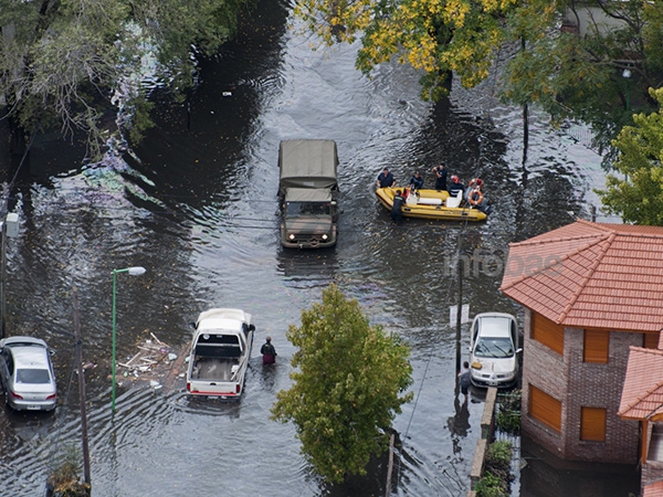 La Plata: ingresaron a 5940 casas y no hay más víctimas