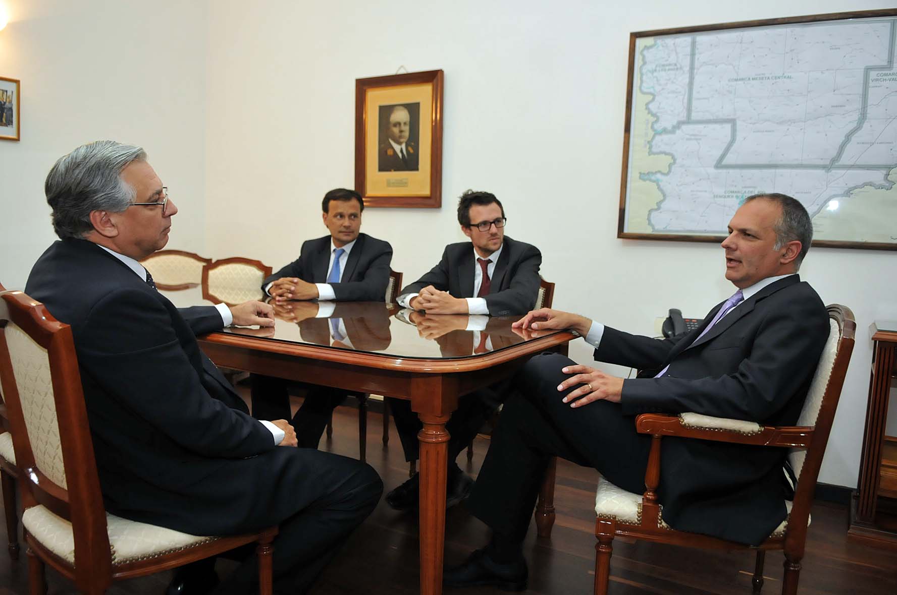 Buzzi recibió al nuevo presidente del STJ