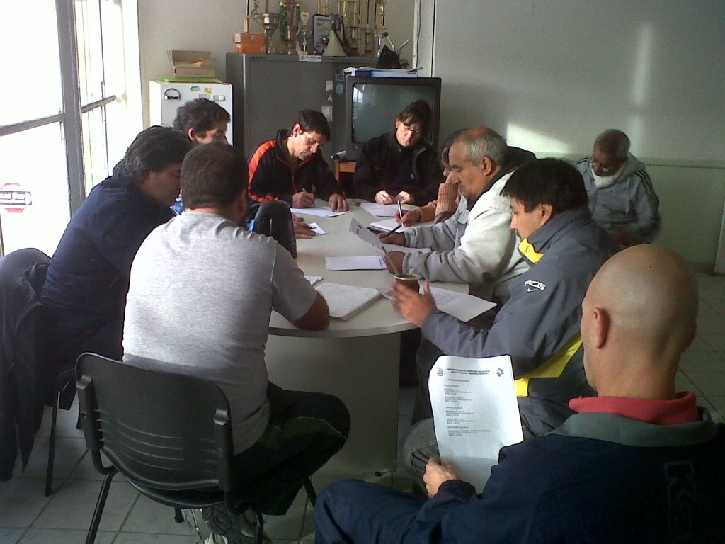 Reuniones entre delegados de los Evita 2013