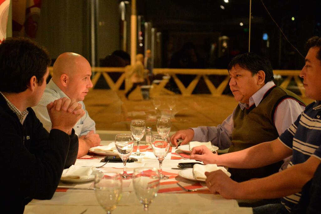 Cumbre de Sastre y «Loma» Ávila en Madryn