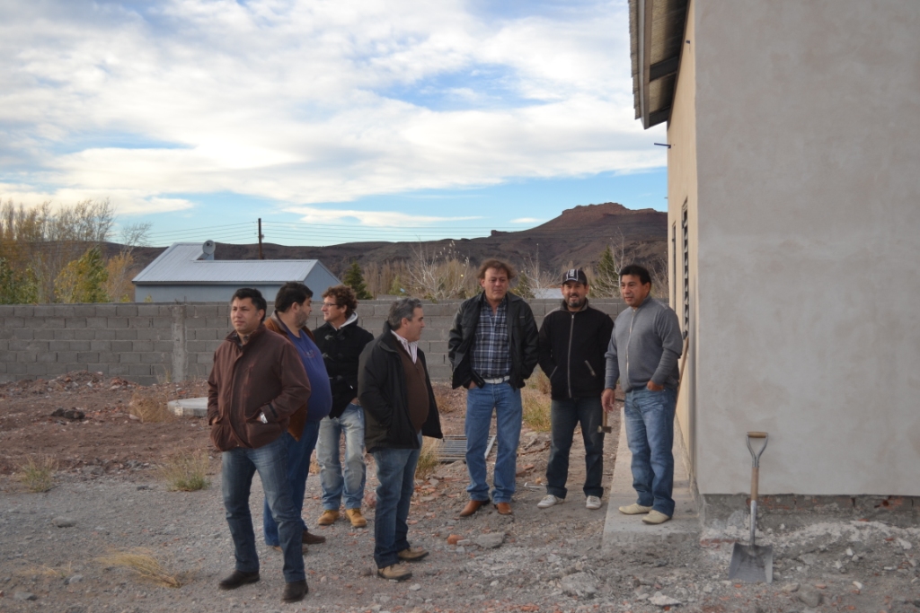 Supervisan obras junto a jefes comunales del interior la provincia