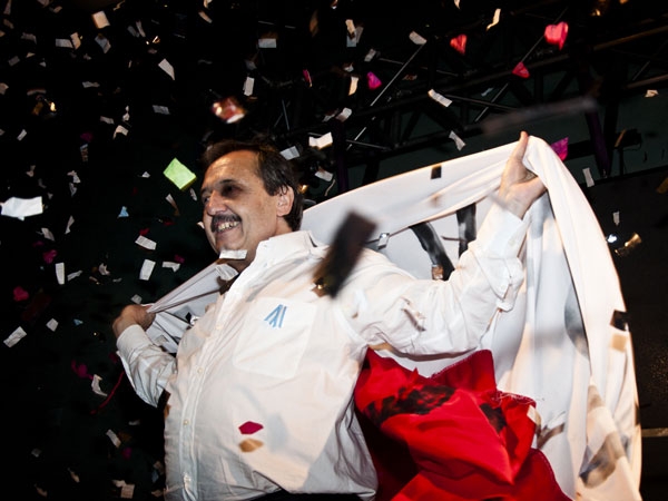 Alfonsín lanzó su candidatura a diputado