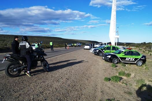 Fuerte operativo de seguridad vial