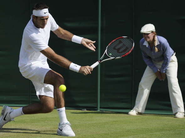 Del Potro, a cuarta ronda en Wimbledon
