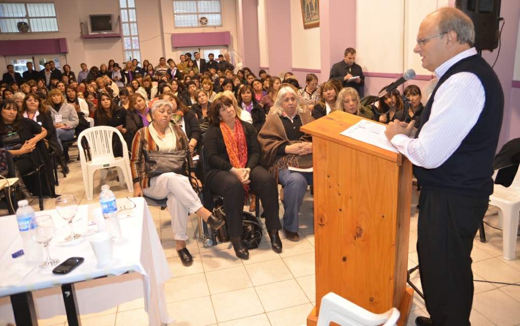 Mujeres militantes peronistas agradecieron a Di Pierro