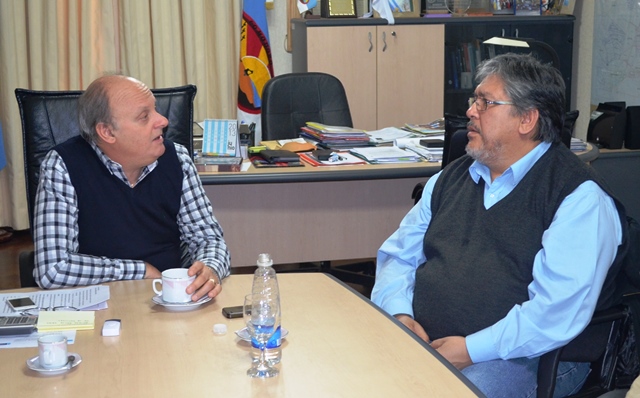 El ‘Chino’ Navarro visitó el municipio