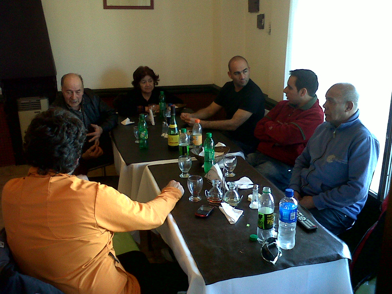 Coné Díaz recorrió Sarmiento