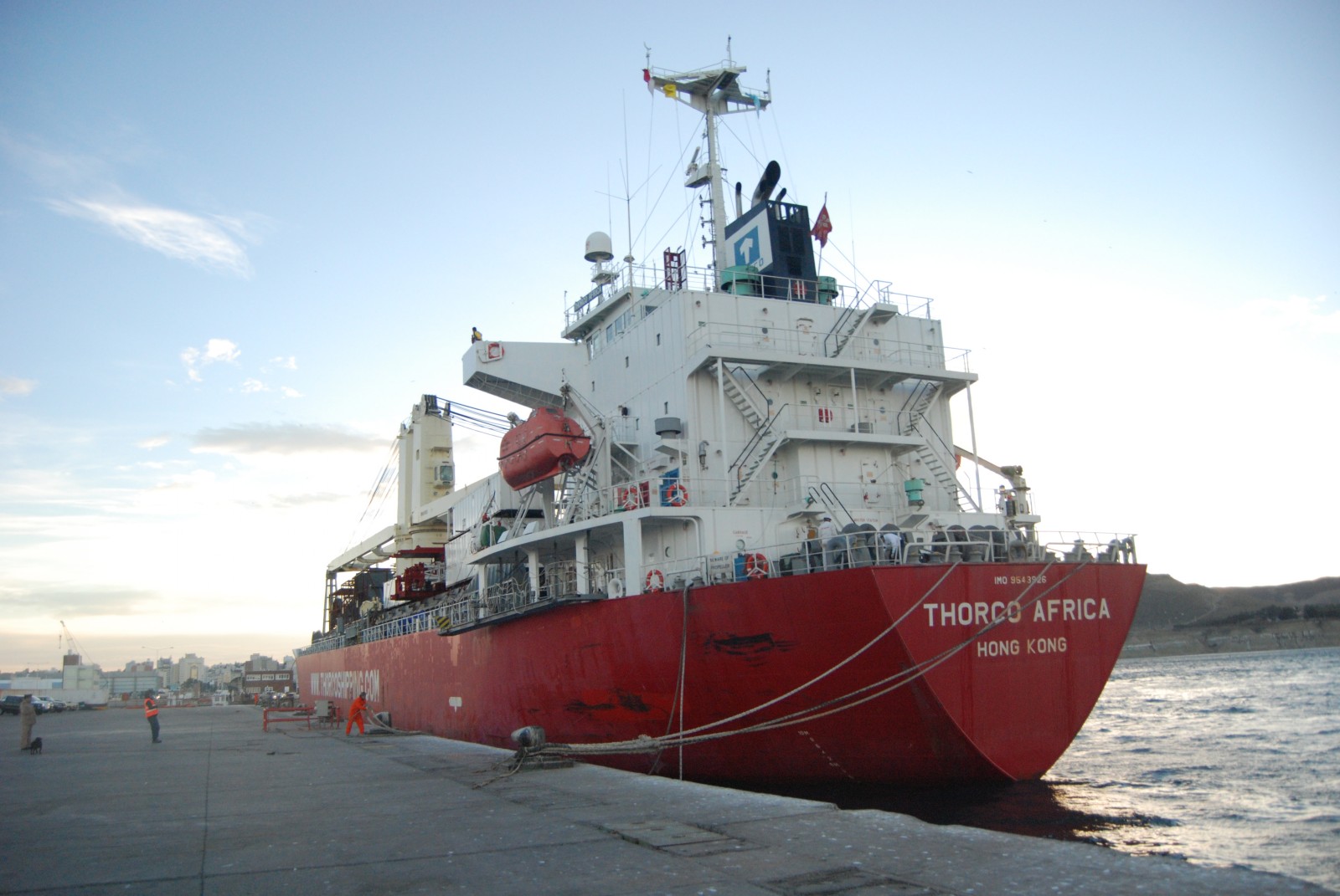 El Puerto Comodoro será entrada natural de cargas industriales