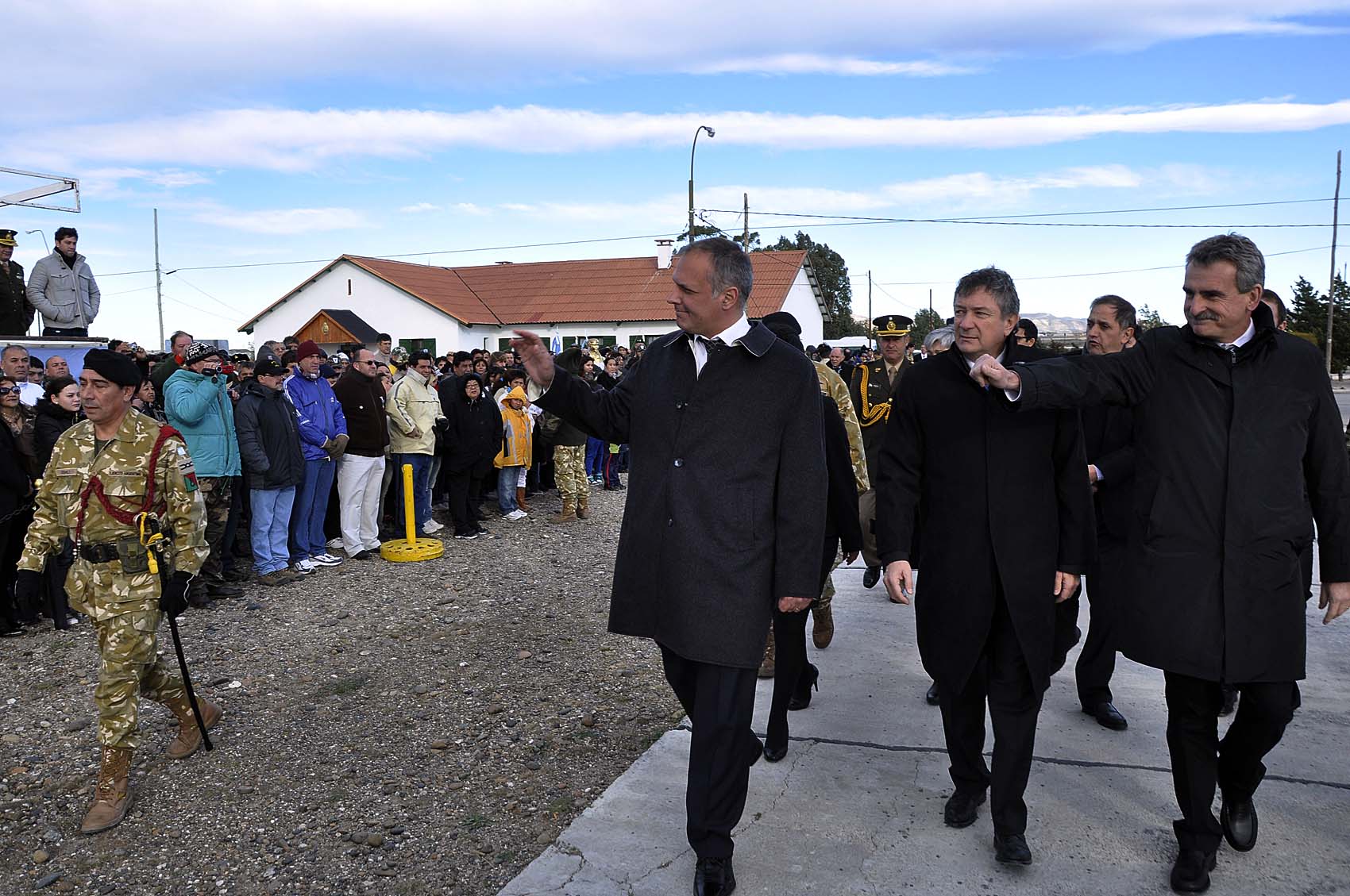 Buzzi destacó la unidad de «Nación, Chubut y Comodoro»