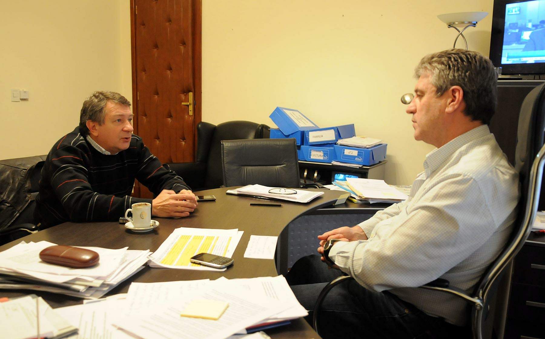 Eliceche y Yauhar ahora hablan de obra pública