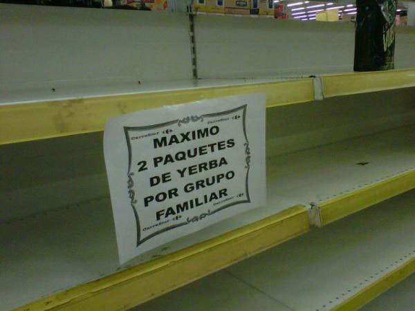 El Banco Mundial alertó por desabastecimiento en Argentina