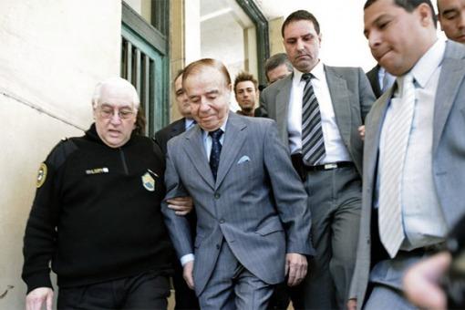 Menem fue condenado a 7 años de prisión