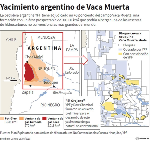 Avanzan las negociaciones entre YPF y Pdvsa por Vaca Muerta