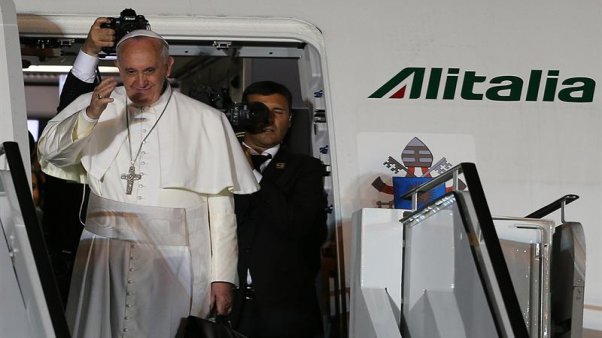 El Papa llegó a Roma: «Mi alegría es mayor que mi cansancio»