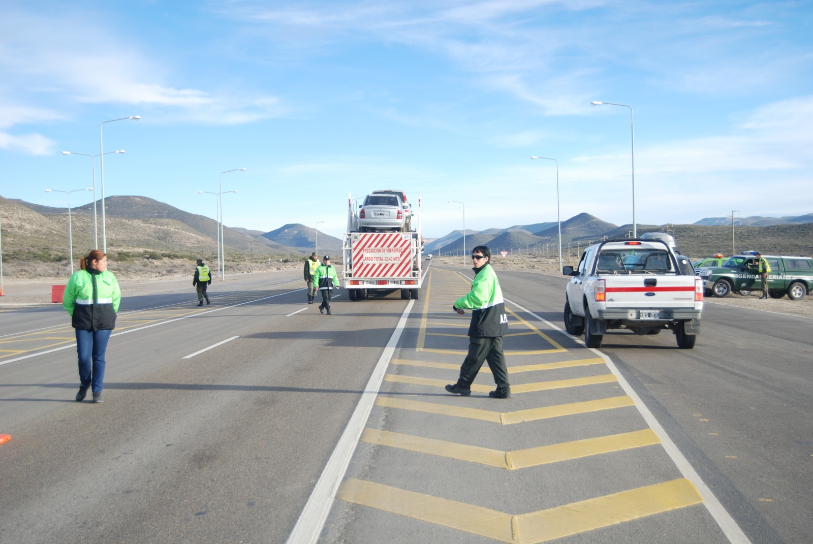 Controlan los accesos a la ciudad