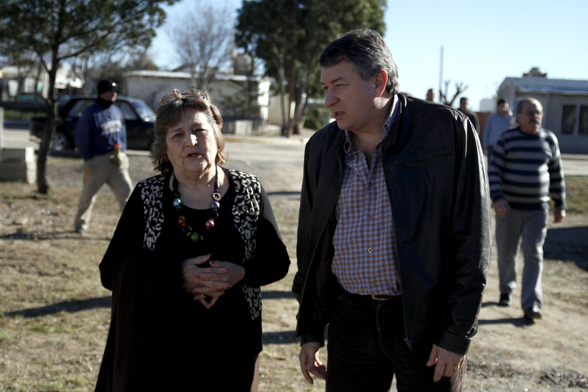 Yauhar habló de un proyecto colectivo en Camarones