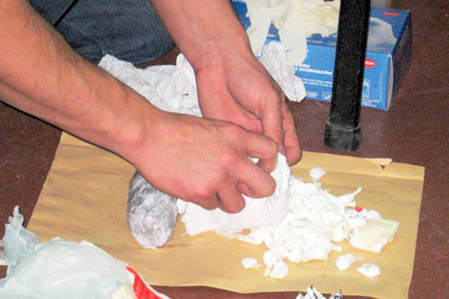 Detienen a una mujer por tenencia de cocaína