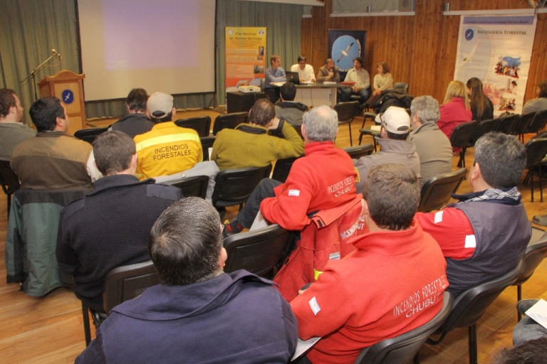 Destacan preparación chubutense contra incendios foresales