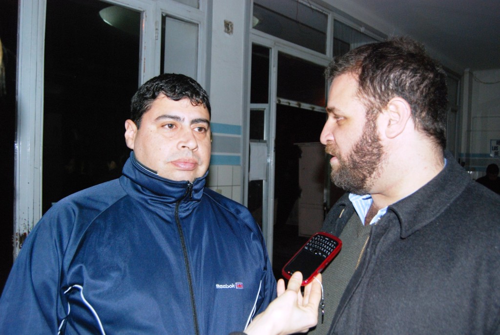 Glinski visitó al cabo Ríos y expresó su acompañamiento