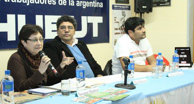 Muñoz volvió a enfatizar la defensa del medioambiente