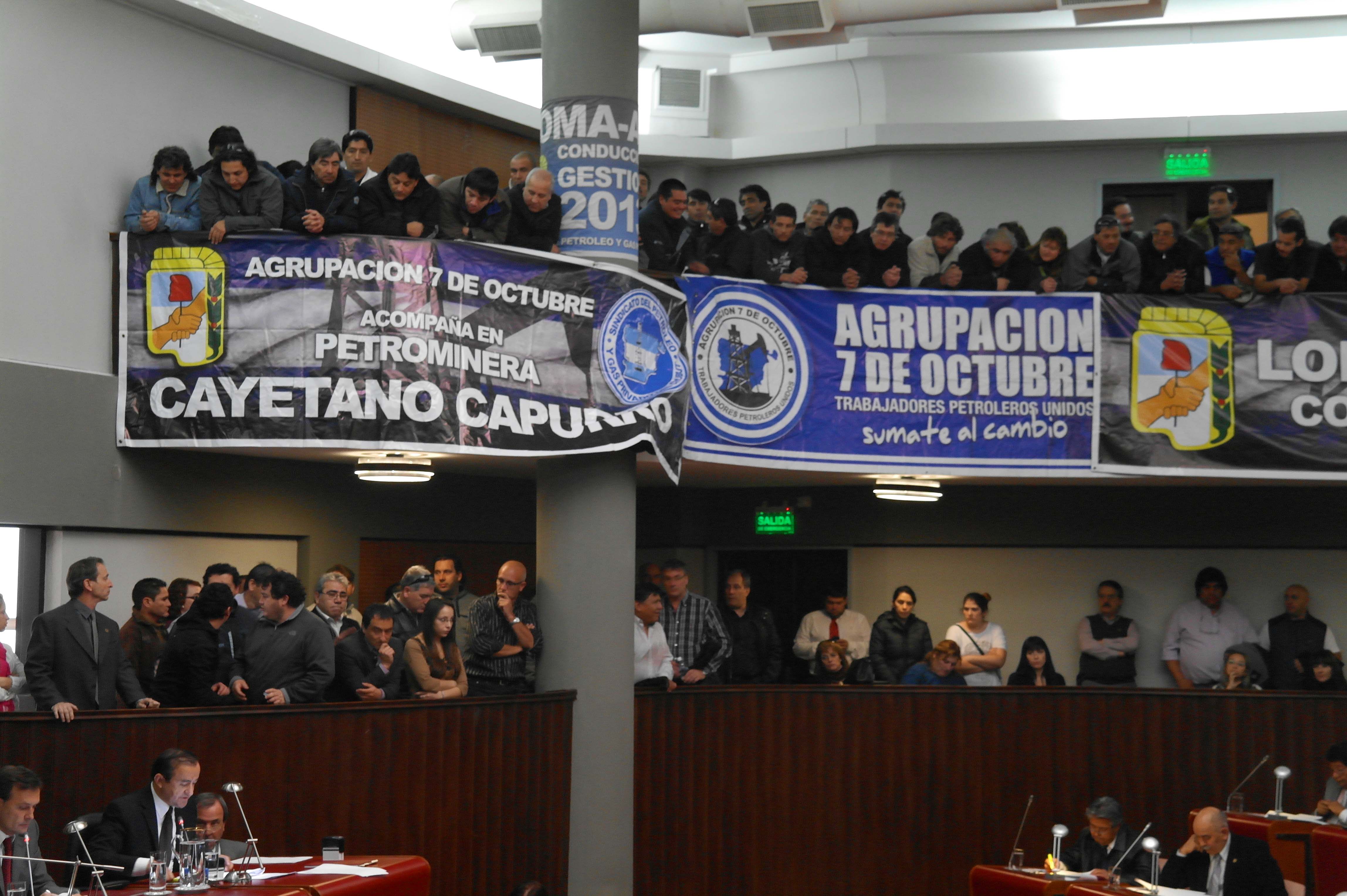 Los Petroleros ya están en Rawson aguardando la sesión