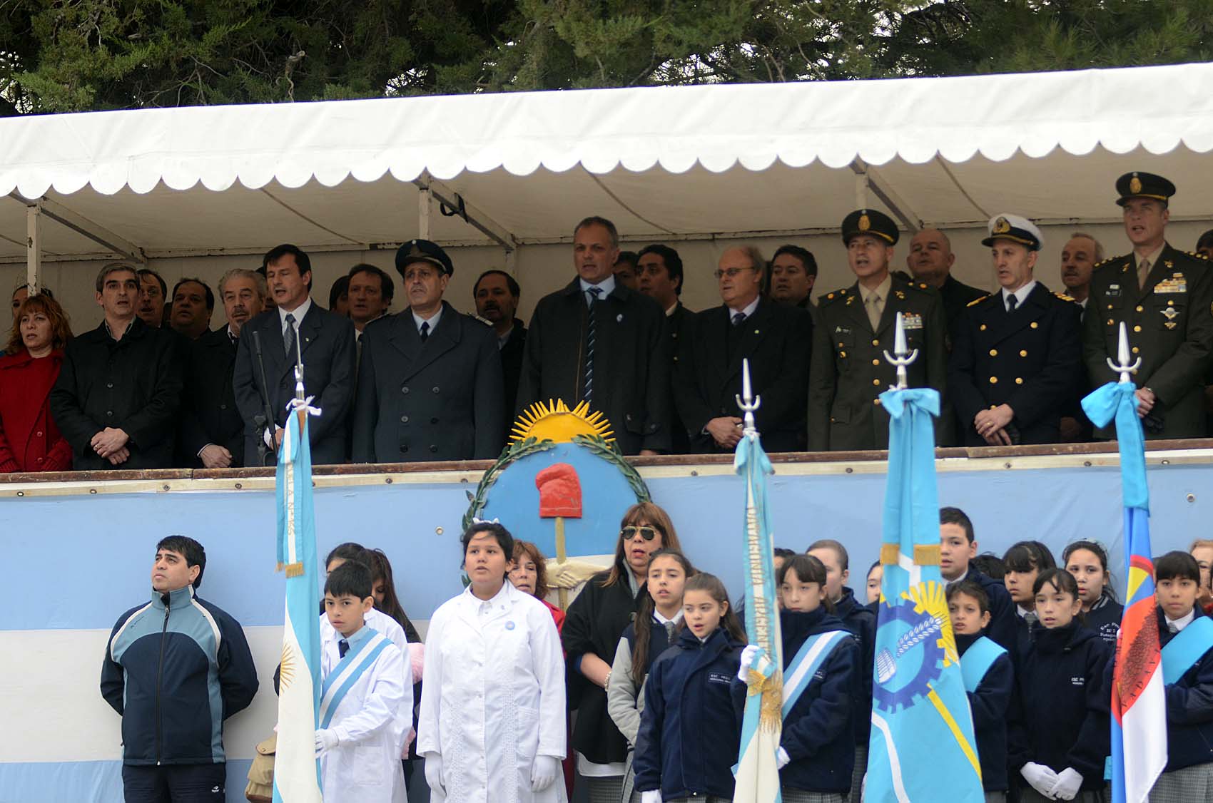 Se rindió homenaje en Comodoro al Libertador San Martín
